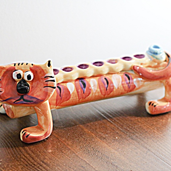Inna Olshansky Israel  Whimsical Animal Menorah - Picture 1 of 3